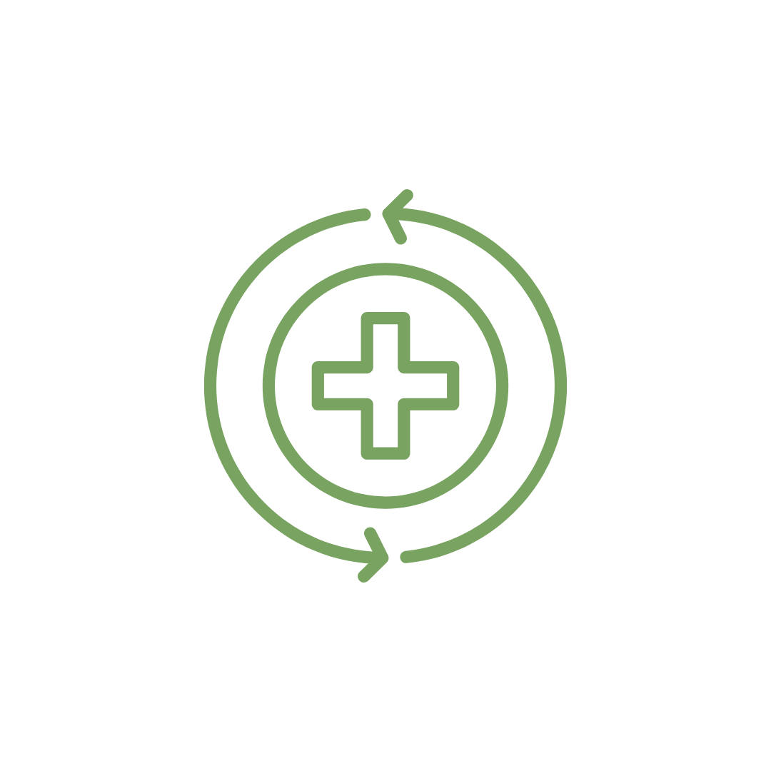 Illustration of battery to indicate the recovery system benefited from consuming Cedar Grove Mushrooms tinctures.